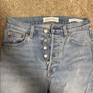Denim Forum Size 26 The Arlo High Rise Straight